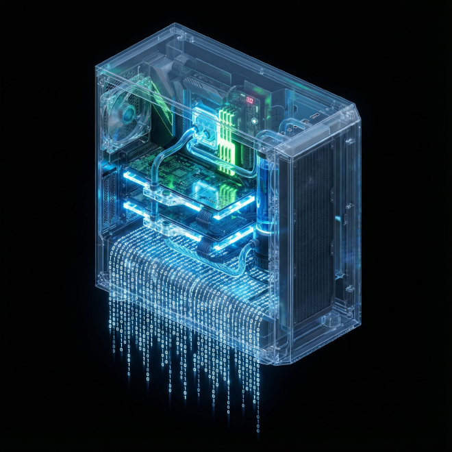 Abstract Computer Image